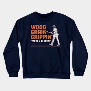 Yordan Alvare Wood Grain Grippin Crewneck Sweatshirt